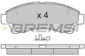 BREMS BP2903 - PASTIGLIE FRENO - BRAKE PADS