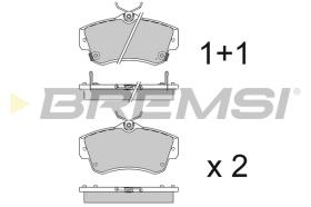 BREMS BP2908 - PASTIGLIE FRENO - BRAKE PADS