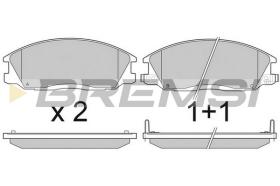 BREMS BP2909 - PASTIGLIE FRENO - BRAKE PADS