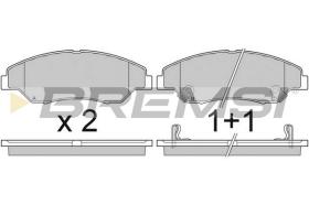 BREMS BP2911 - PASTIGLIE FRENO - BRAKE PADS