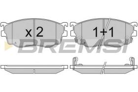 BREMS BP2912 - PASTIGLIE FRENO - BRAKE PADS