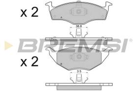 BREMS BP2914 - PASTIGLIE FRENO - BRAKE PADS