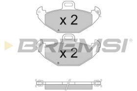 BREMS BP2922 - PASTIGLIE FRENO - BRAKE PADS