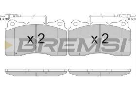 BREMS BP2924 - PASTIGLIE FRENO - BRAKE PADS