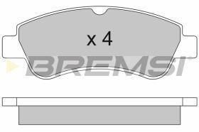 BREMS BP2928 - PASTIGLIE FRENO - BRAKE PADS