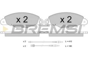 BREMS BP2930 - PASTIGLIE FRENO - BRAKE PADS