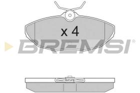 BREMS BP2934 - PASTIGLIE FRENO - BRAKE PADS