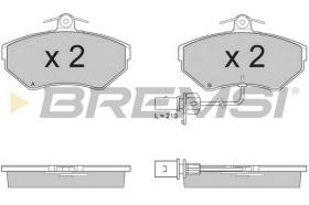 BREMS BP2935 - PASTIGLIE FRENO - BRAKE PADS