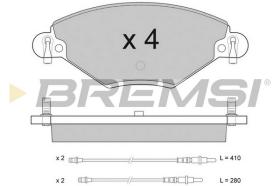 BREMS BP2939 - PASTIGLIE FRENO - BRAKE PADS