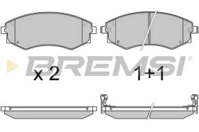 BREMS BP2941 - PASTIGLIE FRENO - BRAKE PADS