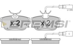 BREMS BP2946 - PASTIGLIE FRENO - BRAKE PADS