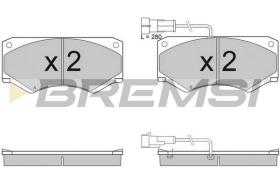 BREMS BP2948 - PASTIGLIE FRENO - BRAKE PADS