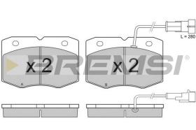 BREMS BP2949 - PASTIGLIE FRENO - BRAKE PADS