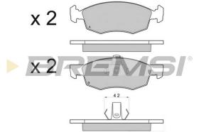 BREMS BP2951 - PASTIGLIE FRENO - BRAKE PADS