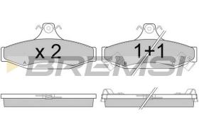 BREMS BP2956 - PASTIGLIE FRENO - BRAKE PADS