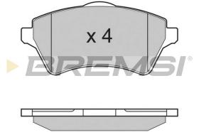 BREMS BP2960 - PASTIGLIE FRENO - BRAKE PADS