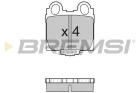 BREMS BP2962 - PASTIGLIE FRENO - BRAKE PADS