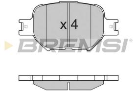 BREMS BP2963 - PASTIGLIE FRENO - BRAKE PADS