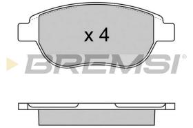 BREMS BP2972 - PASTIGLIE FRENO - BRAKE PADS