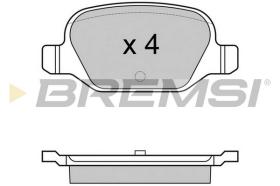 BREMS BP2974 - PASTIGLIE FRENO - BRAKE PADS