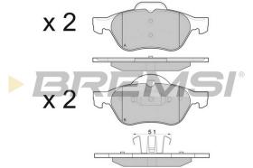 BREMS BP2981 - PASTIGLIE FRENO - BRAKE PADS