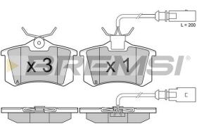 BREMS BP2982 - PASTIGLIE FRENO - BRAKE PADS