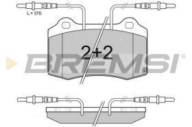 BREMS BP2985 - PASTIGLIE FRENO - BRAKE PADS