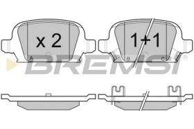 BREMS BP2987 - PASTIGLIE FRENO - BRAKE PADS