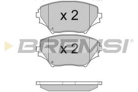 BREMS BP2993 - PASTIGLIE FRENO - BRAKE PADS