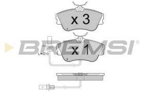 BREMS BP2994 - PASTIGLIE FRENO - BRAKE PADS