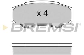 BREMS BP2996 - PASTIGLIE FRENO - BRAKE PADS