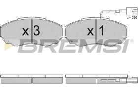 BREMS BP2997 - PASTIGLIE FRENO - BRAKE PADS