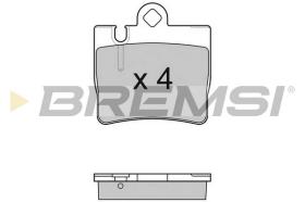 BREMS BP2999 - PASTIGLIE FRENO - BRAKE PADS