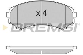 BREMS BP3001 - PASTIGLIE FRENO - BRAKE PADS