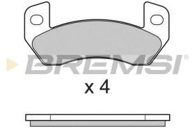 BREMS BP3003 - PASTIGLIE FRENO - BRAKE PADS