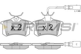 BREMS BP3006 - PASTIGLIE FRENO - BRAKE PADS