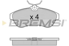 BREMS BP3009 - PASTIGLIE FRENO - BRAKE PADS