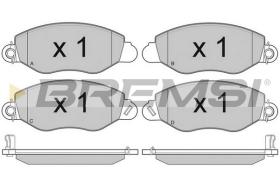 BREMS BP3010 - PASTIGLIE FRENO - BRAKE PADS