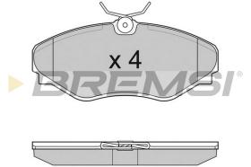 BREMS BP3011 - PASTIGLIE FRENO - BRAKE PADS