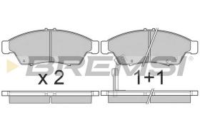 BREMS BP3017 - PASTIGLIE FRENO - BRAKE PADS