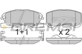 BREMS BP3018 - PASTIGLIE FRENO - BRAKE PADS