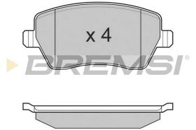 BREMS BP3026 - PASTIGLIE FRENO - BRAKE PADS