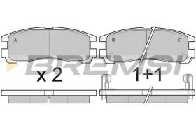 BREMS BP3038 - PASTIGLIE FRENO - BRAKE PADS