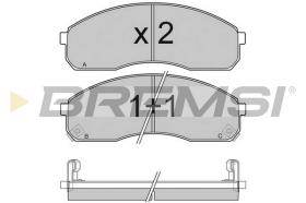 BREMS BP3039 - PASTIGLIE FRENO - BRAKE PADS