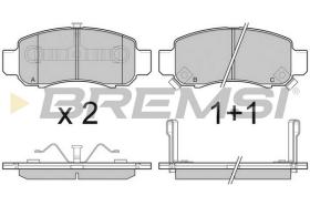 BREMS BP3041 - PASTIGLIE FRENO - BRAKE PADS