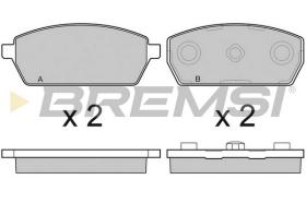 BREMS BP3047 - PASTIGLIE FRENO - BRAKE PADS