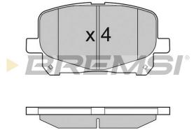 BREMS BP3049 - PASTIGLIE FRENO - BRAKE PADS