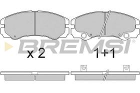 BREMS BP3052 - PASTIGLIE FRENO - BRAKE PADS