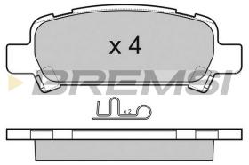 BREMS BP3056 - PASTIGLIE FRENO - BRAKE PADS