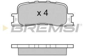 BREMS BP3060 - PASTIGLIE FRENO - BRAKE PADS